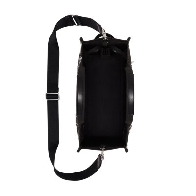 THE TROMPE L'OEIL CHARM CANVAS MEDIUM TOTE BAG